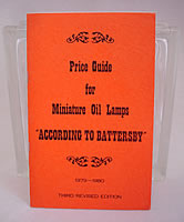 Price Guide for Miniature Oil Lamps "According to Battersby"