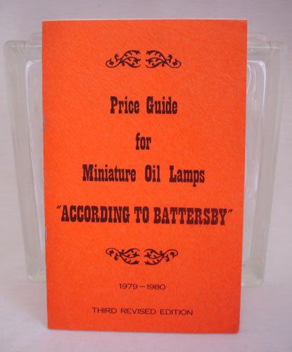 Price Guide for Miniature Oil Lamps "According to Battersby" - Click Image to Close